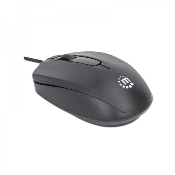 Mouse USB Negro Estandar Manhattan 190190
