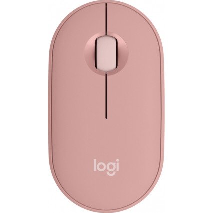 Mouse Logitech Óptico Pebble 2 M350s, Inalámbrico, RF + Bluetooth, 4000DPI