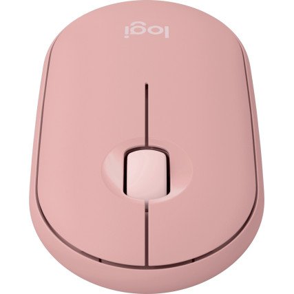 Mouse Logitech Óptico Pebble 2 M350s, Inalámbrico, RF + Bluetooth, 4000DPI
