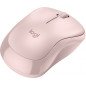 Mouse Logitech Óptico M240 Silent, Inalámbrico, Bluetooth, 4000DPI, Rosa