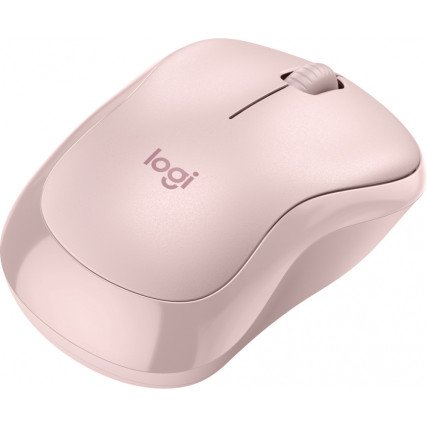 Mouse Logitech Óptico M240 Silent, Inalámbrico, Bluetooth, 4000DPI, Rosa