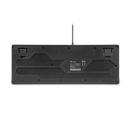 Teclado Gamer Getttech TKL Membrana RGB Negro (GPK-ESMWR-G2)