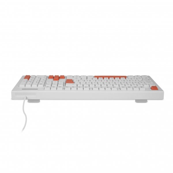 Getttech Teclado Slim Blanco Español USB Reposamanos GGK-ESMWR-02-WH