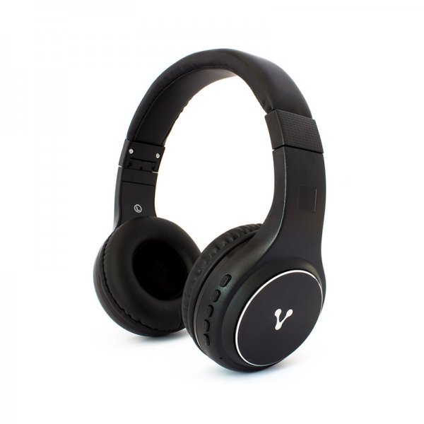 Vorago Audífonos con Micrófono HPB-300, Bluetooth, Inalámbrico, Negro