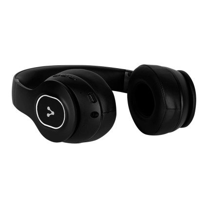 Vorago Audífonos con Micrófono HPB-350, Bluetooth, Inalámbrico, Negro