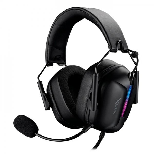 Diadema Gamer Xzeal Alambrica RGB Negro