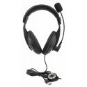 Audifono Manhattan C/Microfono USB Mediano, Control Integrado 179843