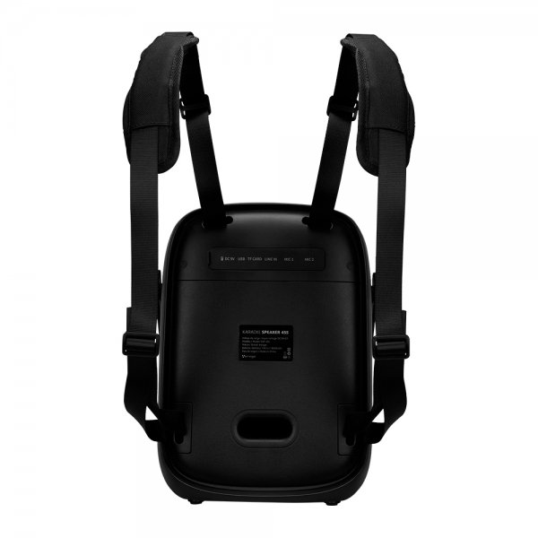 Mini Bafle Karaoke Vorago 40W 1 Micr. Inal. C/Correas BT 6HRS KSP-455