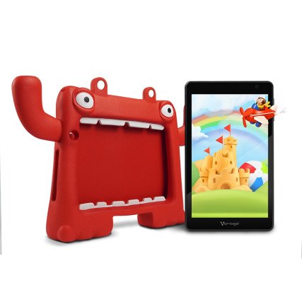 Tablet Vorago para Niños PAD-8-KIDS 8", 64GB, Android 13, Rojo