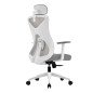 Silla Oficina Acteck PROEC737 Ajus Lumbar 120 Kg Blanco AC-937245