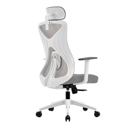 Silla Oficina Acteck PROEC737 Ajus Lumbar 120 Kg Blanco AC-937245