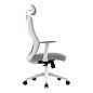 Silla Oficina Acteck PROEC737 Ajus Lumbar 120 Kg Blanco AC-937245