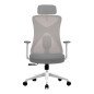 Silla Oficina Acteck PROEC737 Ajus Lumbar 120 Kg Blanco AC-937245