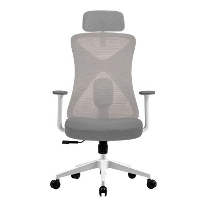 Silla Oficina Acteck PROEC737 Ajus Lumbar 120 Kg Blanco AC-937245