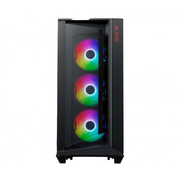 Gabinete Gamer XPG Cruiser con Ventana LED RGB, Midi Tower, ATX/CEB/E-ATX/EEB/Micro ATX/Mini-ITX, USB 3.0/3.1, sin Fuente