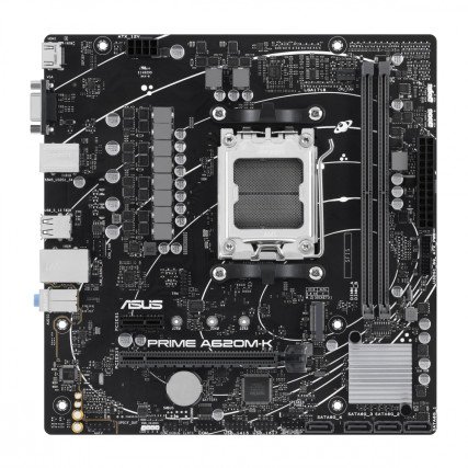 Tarjeta Madre ASUS Micro-ATX PRIME A620M-K-CSM, S-AM5, AMD A620, HDMI, 96GB DDR5 para AMD