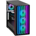 Gabinete Yeyian Mirage S con Ventana, Midi-Tower, ATX/Micro-ATX/ITX, USB 3.2, sin Fuente, sin Ventiladores Instalados, Negro