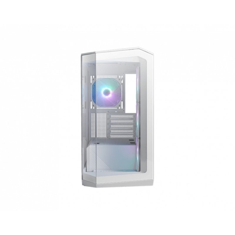 Gabinete MSI MAG PANO M100R PZ con Ventana ARGB, Micro-Tower, Micro-ATX/ITX, USB 3.2, sin Fuente