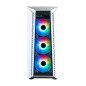 Gabinete Cooler Master MasterBox MB520 ARGB con Ventana, Midi-Tower, ATX/EATX/Micro ATX/Mini-ITX/SSI, sin Fuente, Blanco