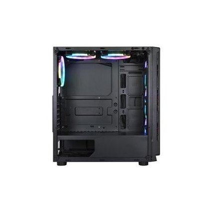 Gabinete XZEAL XZ120 con Ventana RGB, Tower, ATX/Micro ATX/Mini-ATX, USB 2.0/3.0, sin Fuente