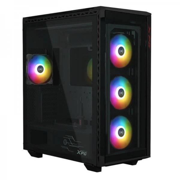 Gabinete XPG Battlecruiser MID-T Black 4 FAN (BATTLECRUISERIIST-BKCWW)