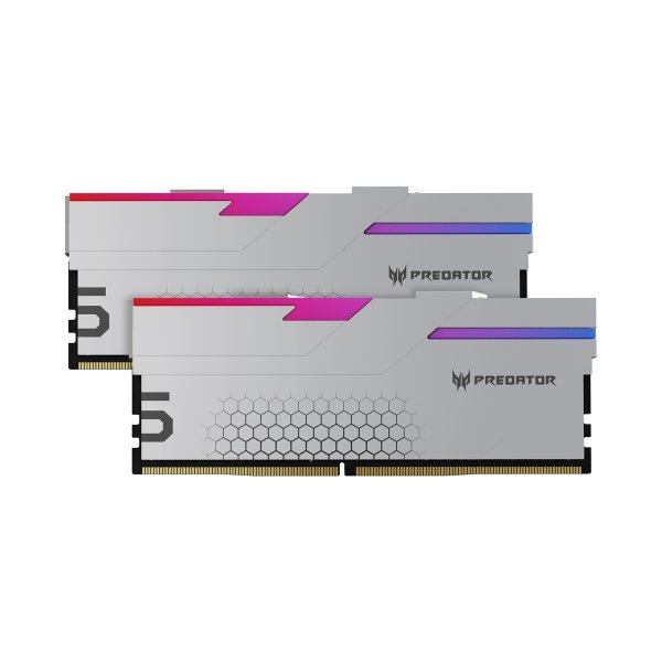 Kit Memoria RAM Acer Predator Hermes RGB DDR5, 7200MHz, 32GB (2x 16GB)