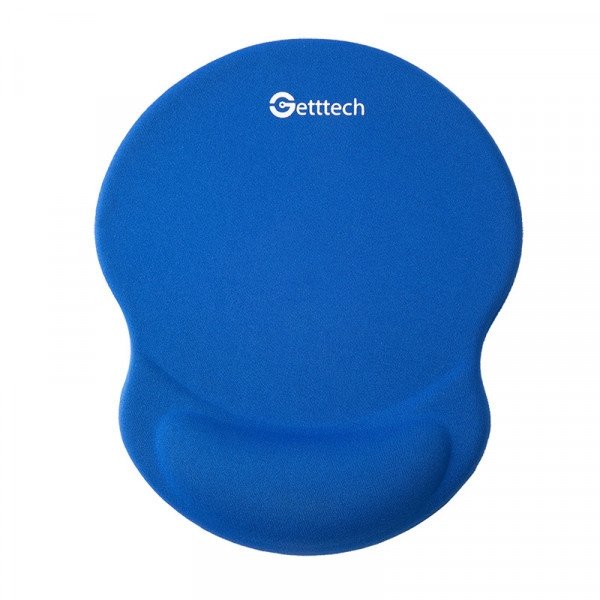 Mousepad Getttech con Descansa Muñecas GGD-STD-01, Azul