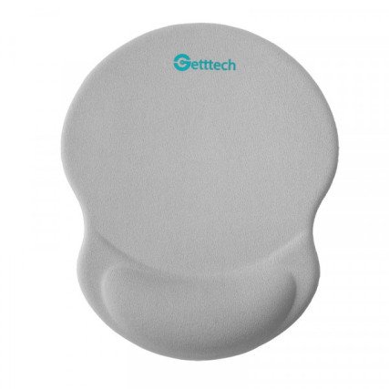 Mousepad Getttech con Descansa Muñecas GGD-STD-01, Gris