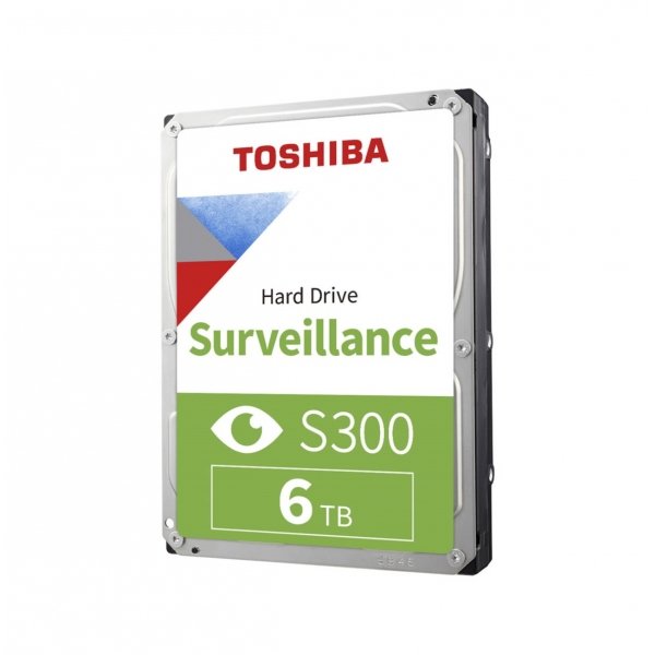 Disco Duro para Videovigilancia Toshiba S300 Surveillance 3.5", 6TB, SATA