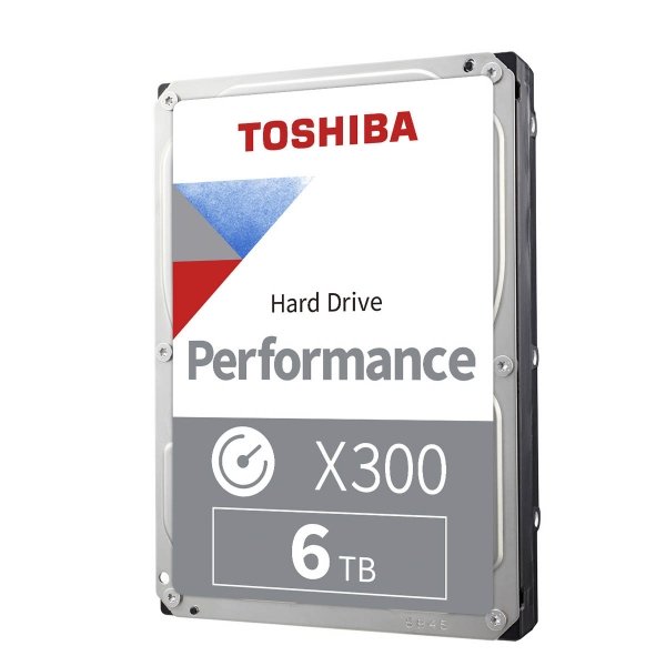 DD INT Toshiba 6TB X300 Performance 3.5” 7200rpm 256MB