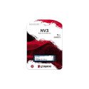 SSD Kingston NV3 1TB M.2 2280 NVME SNV3S/1000G – SSD NVMe PCIe 4.0 Gen4 1TB, hasta 6000MB/s, M.2 2280