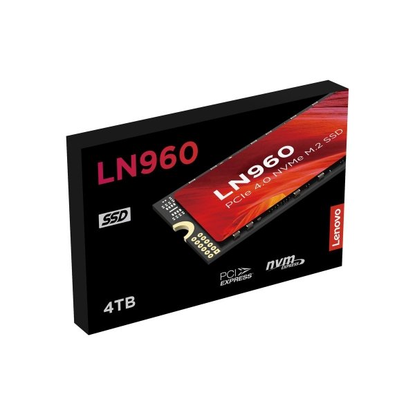 Unidad SSD Lenovo LN960 4TB M.2 NVME GEN4 7400MB/S