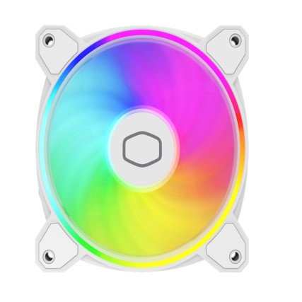 Ventilador Cooler Master MasterFan MF120 HALO², 120mm, 2050RPM, Blanco
