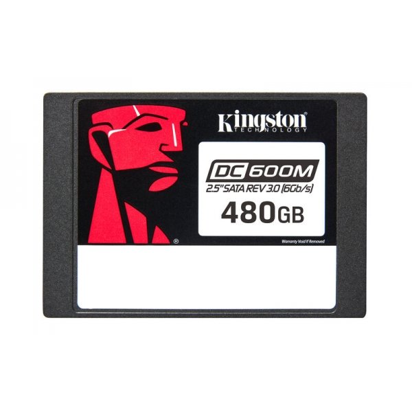 SSD para Servidor Kingston DC600M, 480GB, SATA III, 2.5'', 7mm