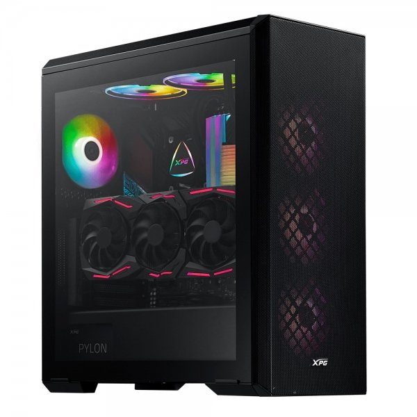 Gabinete XPG Defender con Ventana, Mid-Tower, ATX/CEB/E-ATX/EEB/Micro-ITX/Mini-ITX