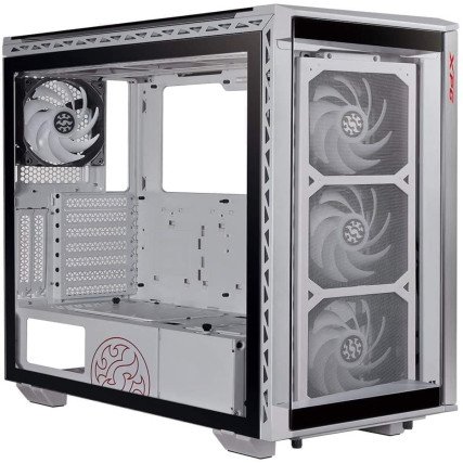 Gabinete XPG Battlecruiser Mid-Tower White 4 Fan
