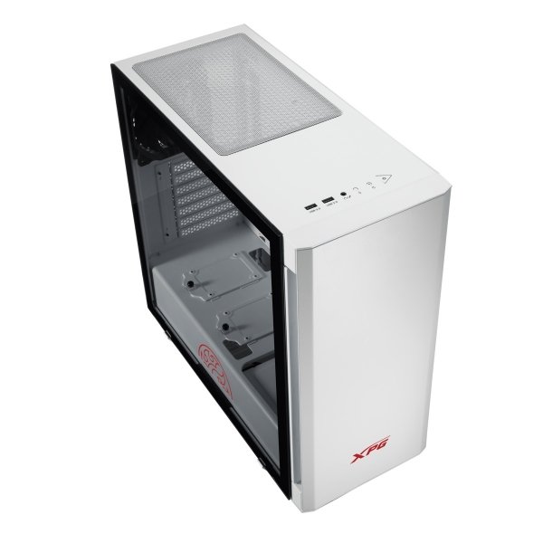 Gabinete XPG Invader Mid-Tower White 2 Fan