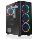 Gabinete Xzeal XZ110-1 ATX/ Micro ATX/ Mini ITX RGB Cristal