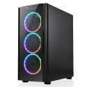 Gabinete Xzeal XZ110-1 ATX/ Micro ATX/ Mini ITX RGB Cristal