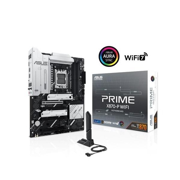 Tarjeta Madre Asus Prime X870-P WIFI AM5/4 DIMM DDR5/HDMI/ATX