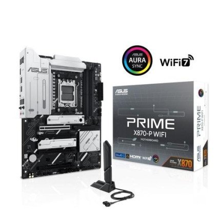 Tarjeta Madre Asus Prime X870-P WIFI AM5/4 DIMM DDR5/HDMI/ATX