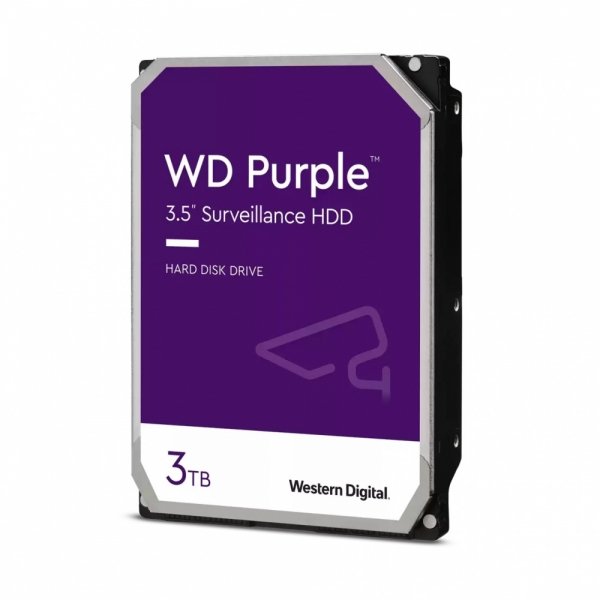 Disco Duro Interno WD Purple 3TB 3.5" WD33PURZ 256MB Videovigilancia M