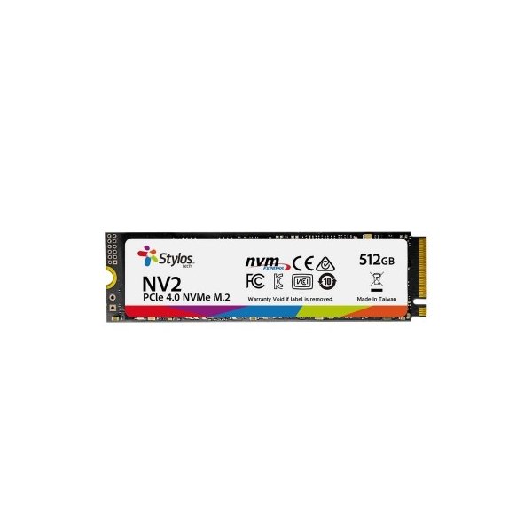 SSD Stylos STMSSDM21B 512GB NVMe PCIe 4.0 M.2 – Hasta 3000 MB/s, Rendimiento Gen4 para PC y Laptops (STMSSDM21B)