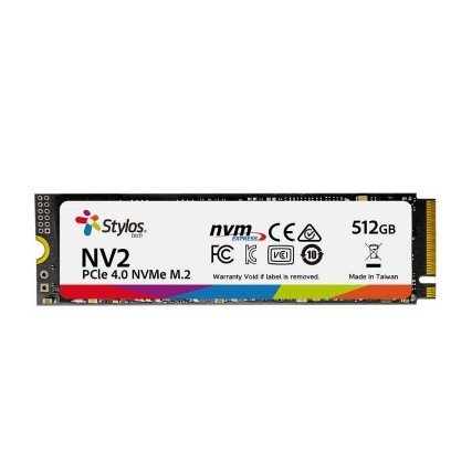 SSD Stylos STMSSDM21B 512GB NVMe PCIe 4.0 M.2 – Hasta 3000 MB/s, Rendimiento Gen4 para PC y Laptops (STMSSDM21B)