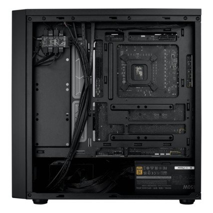 Gabinete Cooler Master MasterBox 600, Mid Tower, ATX/EATX/Micro-ATX/Mini-ITX, sin Fuente, 4 Ventiladores ARGB Instalados, Negro