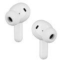 Audifonos Vorago Earbud BT 5.3 TWS Aplic. Tuya 6HRS + 3 Cargas Tactil USB Blanco