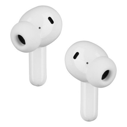 Audifonos Vorago Earbud BT 5.3 TWS Aplic. Tuya 6HRS + 3 Cargas Tactil USB Blanco