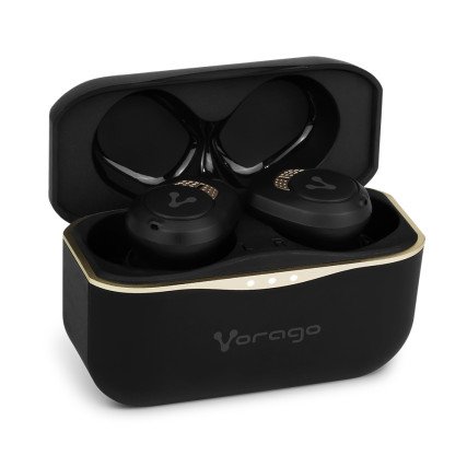 Audifonos Vorago TWS BT 5.0 Noise Cancelling IPX5 21 Hrs