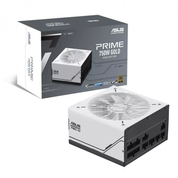 Fuente de Poder ASUS Prime 750W Gold 80 PLUS Gold, Modular, 20+4 pin ATX, 135mm, 750W