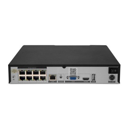 Qian 8ch NVR Kit with 5MP POE Bullet Camera 4PCS with 1T HDD